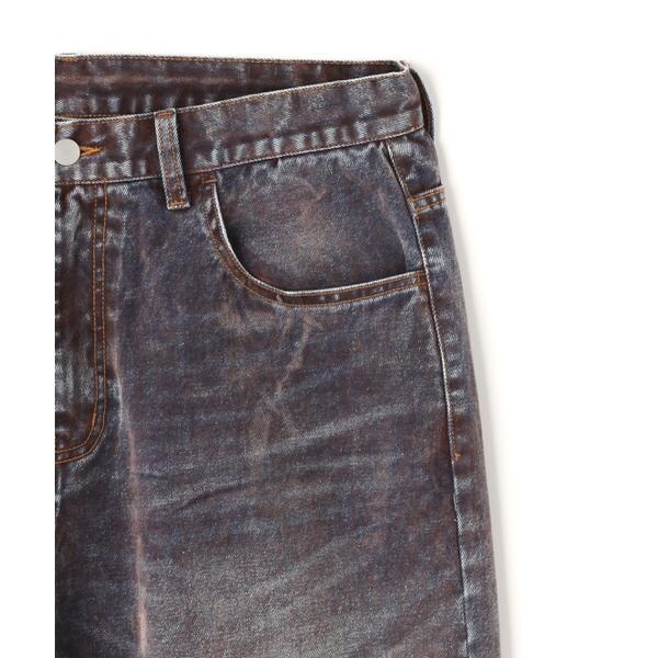 エルエイチピー（LHP）/WHITELAND／ホワイトランド／FLOCKY WIDE DENIM PANTS_7