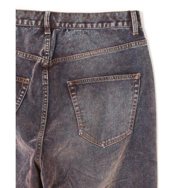 エルエイチピー（LHP）/WHITELAND／ホワイトランド／FLOCKY WIDE DENIM PANTS_9
