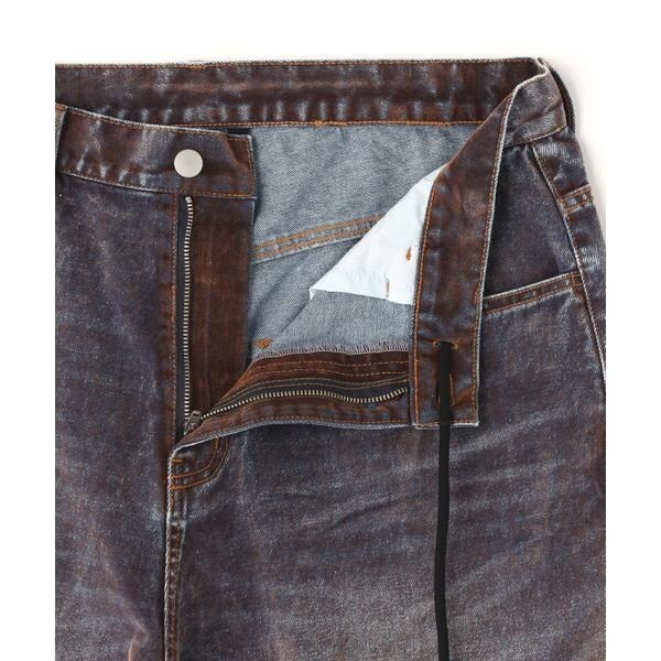 エルエイチピー（LHP）/WHITELAND／ホワイトランド／FLOCKY WIDE DENIM PANTS_10