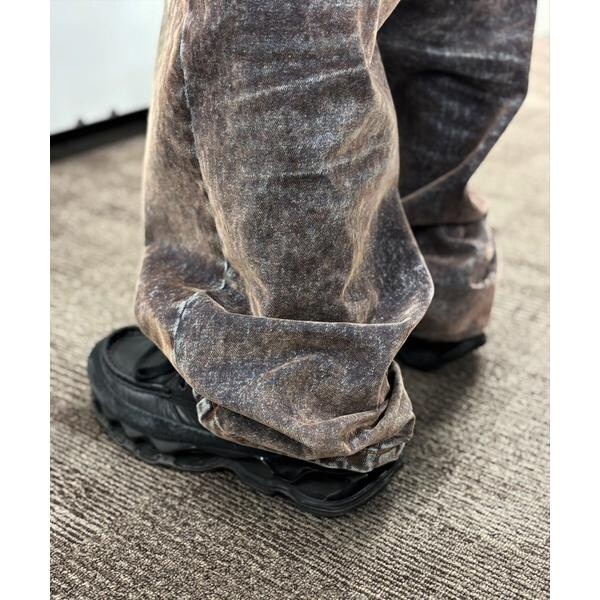 エルエイチピー（LHP）/WHITELAND／ホワイトランド／FLOCKY WIDE DENIM PANTS_13