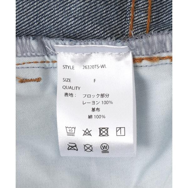 エルエイチピー（LHP）/WHITELAND／ホワイトランド／FLOCKY WIDE DENIM PANTS_15