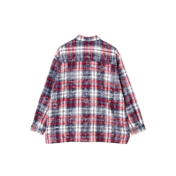 エルエイチピー（LHP）/DankeSchon／ダンケシェーン／DAMAGE WORK SHIRTS_3