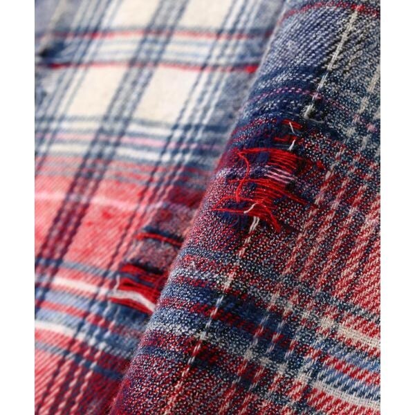 エルエイチピー（LHP）/DankeSchon／ダンケシェーン／DAMAGE WORK SHIRTS_4