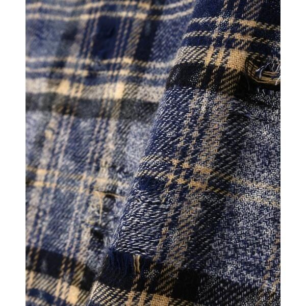 エルエイチピー（LHP）/DankeSchon／ダンケシェーン／DAMAGE WORK SHIRTS_6
