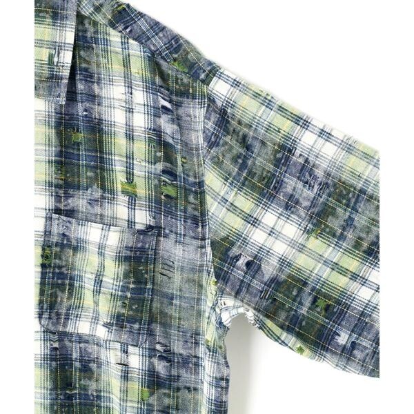 エルエイチピー（LHP）/DankeSchon／ダンケシェーン／DAMAGE WORK SHIRTS_10