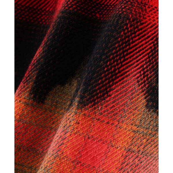 エルエイチピー（LHP）/DankeSchon／ダンケシェーン／FLANNEL DAMAGE OMBRE BLEACH CHE_14