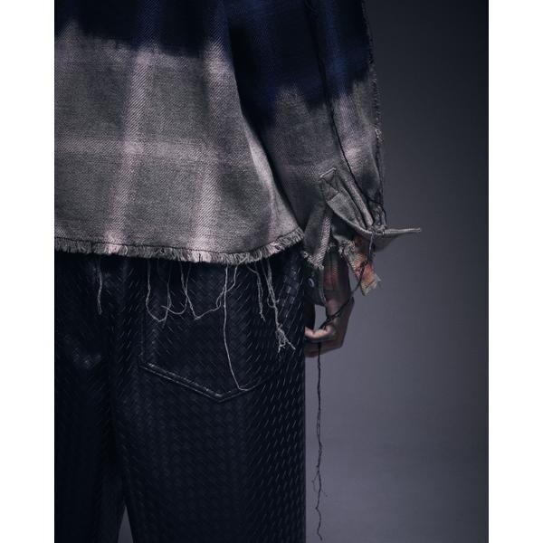 エルエイチピー（LHP）/DankeSchon／ダンケシェーン／FLANNEL DAMAGE OMBRE BLEACH CHE_19