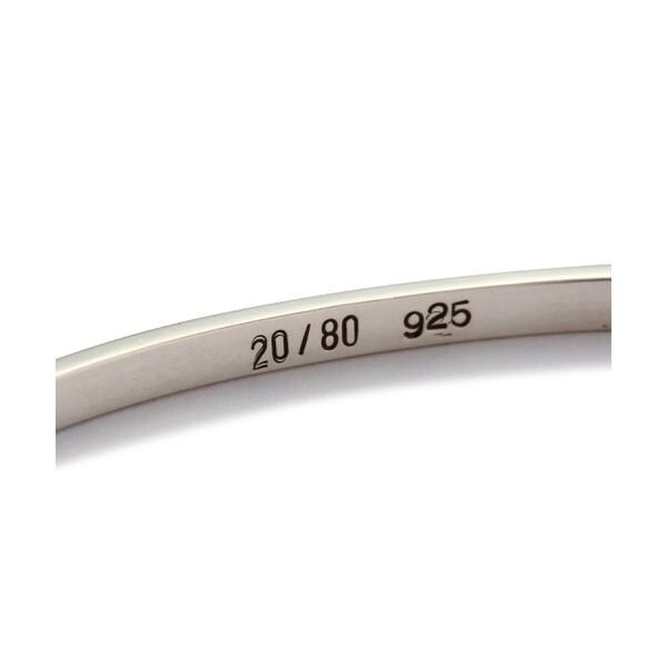エルエイチピー（LHP）/トゥエンティーエイティー／ STERLING SILVER DOUBLE FLAT BANGLE 2_4