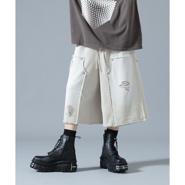 エルエイチピー（LHP）/DankeSchon／ダンケシェーン／SULFUR SWEAT W−KNEE SHORTS