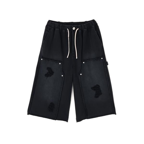 エルエイチピー（LHP）/DankeSchon／ダンケシェーン／SULFUR SWEAT W−KNEE SHORTS_5