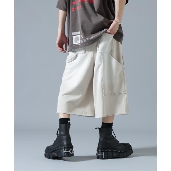 エルエイチピー（LHP）/DankeSchon／ダンケシェーン／SULFUR SWEAT W−KNEE SHORTS_8