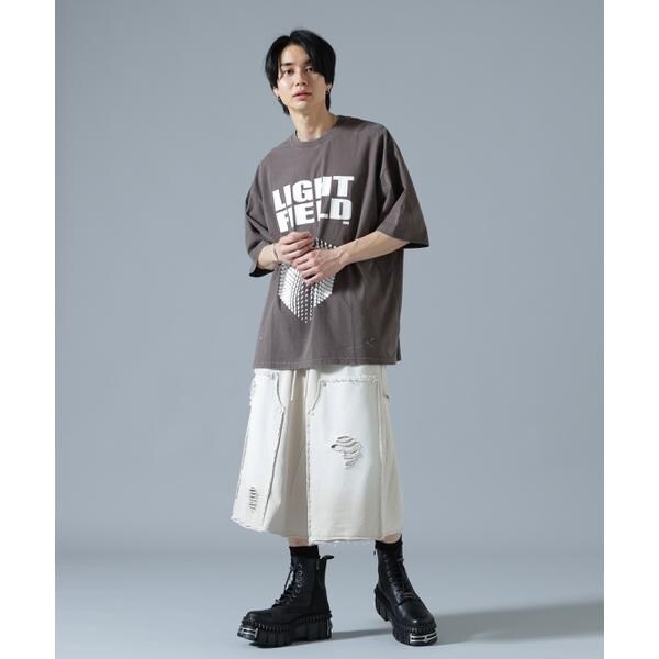 エルエイチピー（LHP）/DankeSchon／ダンケシェーン／SULFUR SWEAT W−KNEE SHORTS_9