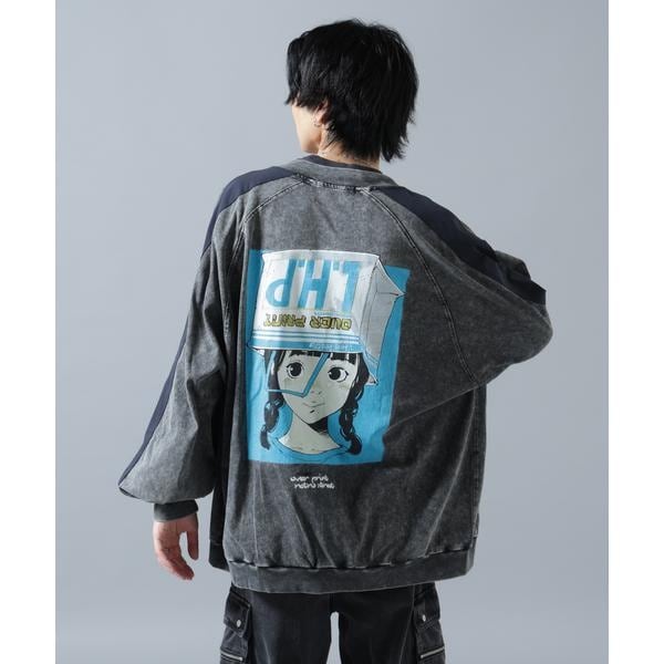 エルエイチピー（LHP）/overprint／オーバープリント／別注pigment SHOPPER cotton jacket