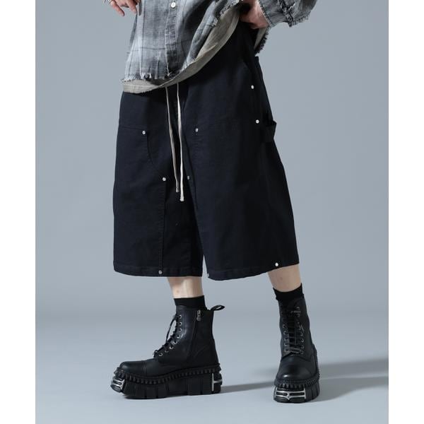エルエイチピー（LHP）/DankeSchon／ダンケシェーン／TCBLK W−KNEE SHORTS
