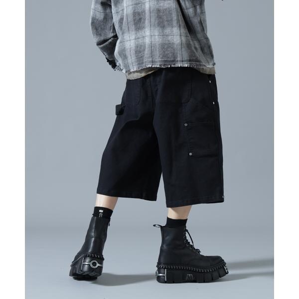 エルエイチピー（LHP）/DankeSchon／ダンケシェーン／TCBLK W−KNEE SHORTS_1