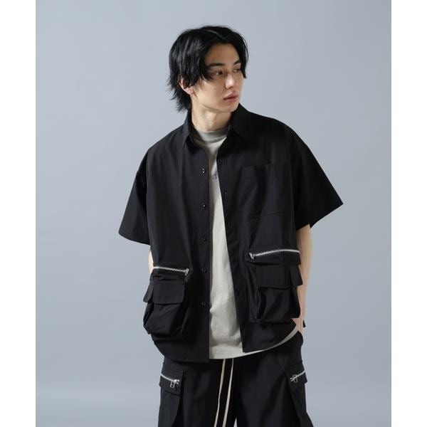 エルエイチピー（LHP）/DankeSchon／ダンケシェーン／PTWILL ZIP CARGO S／S SHIRTS