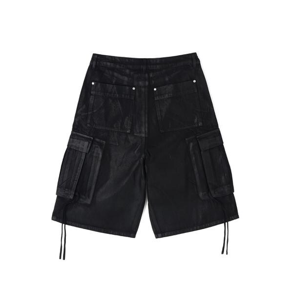 エルエイチピー（LHP）/DankeSchon／ダンケシェーン／11oz RUBBER COATED CARGO SHORTS_1