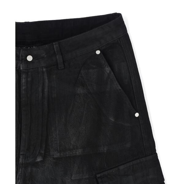エルエイチピー（LHP）/DankeSchon／ダンケシェーン／11oz RUBBER COATED CARGO SHORTS_3