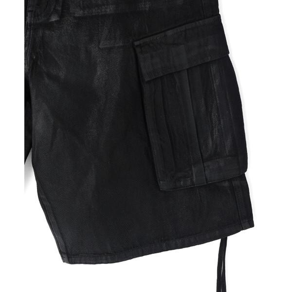 エルエイチピー（LHP）/DankeSchon／ダンケシェーン／11oz RUBBER COATED CARGO SHORTS_4