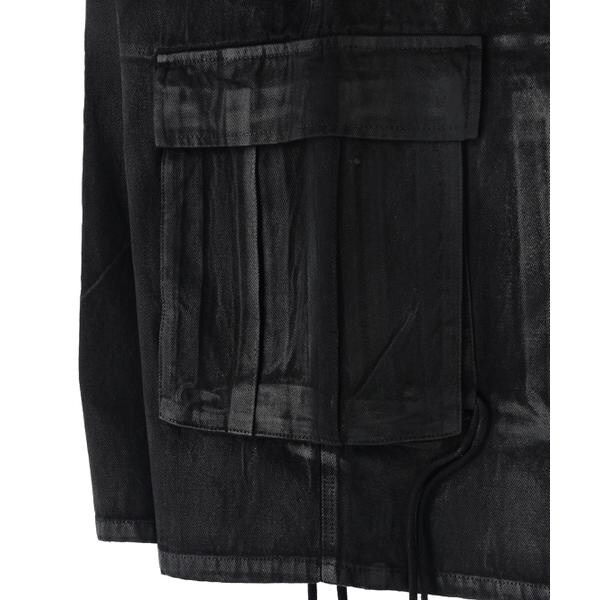 エルエイチピー（LHP）/DankeSchon／ダンケシェーン／11oz RUBBER COATED CARGO SHORTS_5