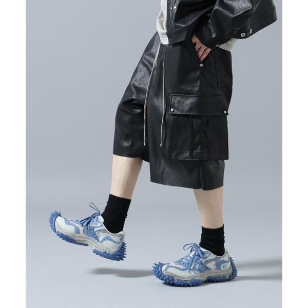 エルエイチピー（LHP）/DankeSchon／ダンケシェーン／PULEATHER CARGO SHORTS_1