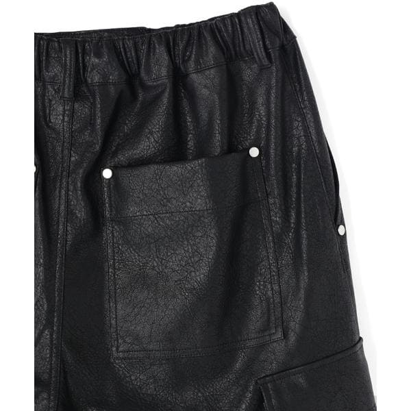 エルエイチピー（LHP）/DankeSchon／ダンケシェーン／PULEATHER CARGO SHORTS_12