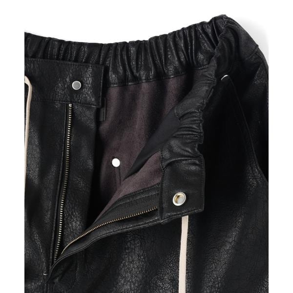 エルエイチピー（LHP）/DankeSchon／ダンケシェーン／PULEATHER CARGO SHORTS_14