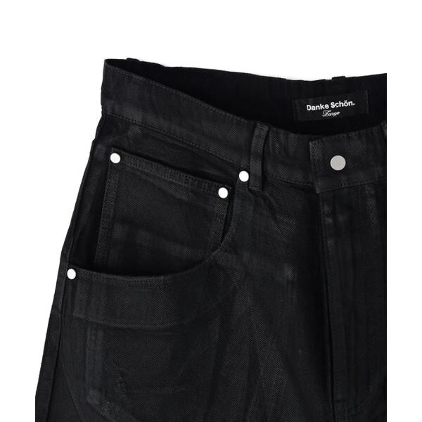エルエイチピー（LHP）/DankeSchon／ダンケシェーン／11oz RUBBER COATED SHORTS_2