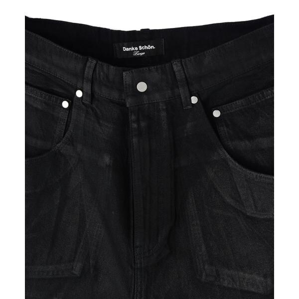 エルエイチピー（LHP）/DankeSchon／ダンケシェーン／11oz RUBBER COATED SHORTS_3