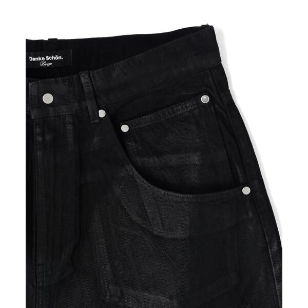 エルエイチピー（LHP）/DankeSchon／ダンケシェーン／11oz RUBBER COATED SHORTS_4