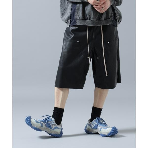 エルエイチピー（LHP）/DankeSchon／ダンケシェーン／PULEATHER W−KNEE SHORTS