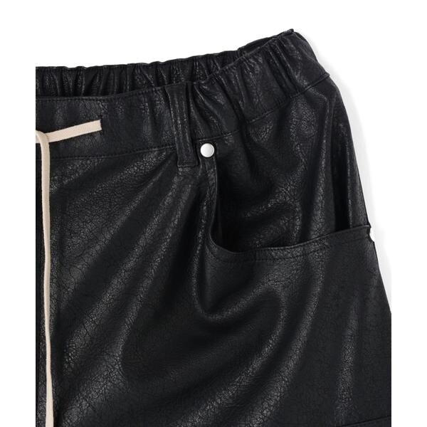 エルエイチピー（LHP）/DankeSchon／ダンケシェーン／PULEATHER W−KNEE SHORTS_9