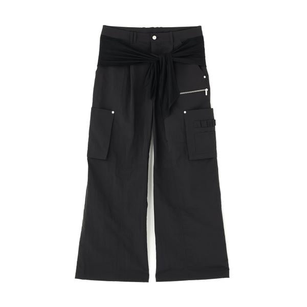 エルエイチピー（LHP）/NACHE／ナチェ／MIXED LAYERD TIE JOGGER PANT