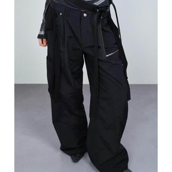 エルエイチピー（LHP）/NACHE／ナチェ／MIXED LAYERD TIE JOGGER PANT_3