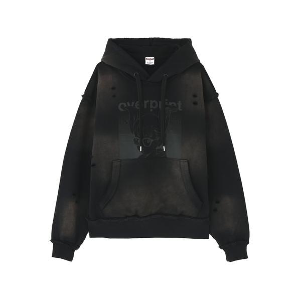 エルエイチピー（LHP）/overprint／オーバープリント／SHADOW Hoodie C