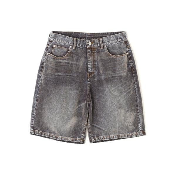 エルエイチピー（LHP）/WHITELAND／ホワイトランド／FLOCKY WIDE DENIM SHORTS