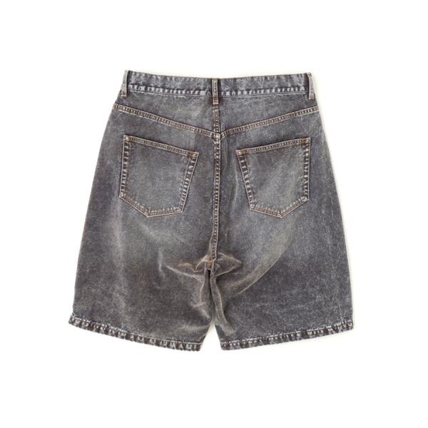 エルエイチピー（LHP）/WHITELAND／ホワイトランド／FLOCKY WIDE DENIM SHORTS_1