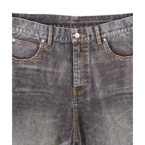 エルエイチピー（LHP）/WHITELAND／ホワイトランド／FLOCKY WIDE DENIM SHORTS_2