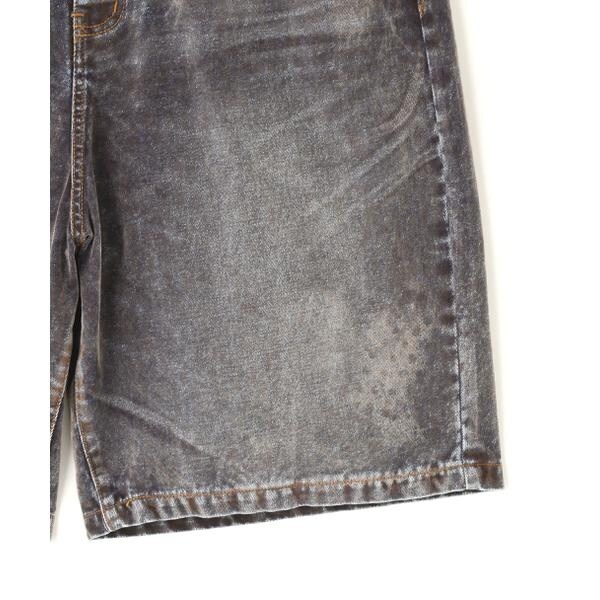 エルエイチピー（LHP）/WHITELAND／ホワイトランド／FLOCKY WIDE DENIM SHORTS_4
