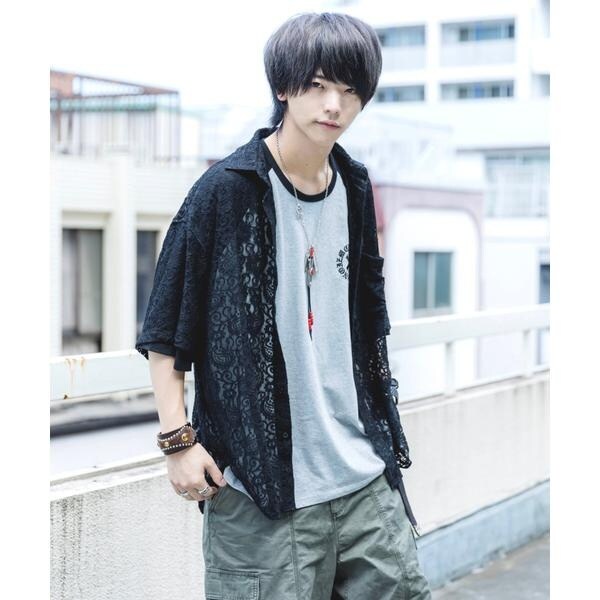 エルエイチピー（LHP）/CHRONOIZM／クロノイズム／LACE SHIRT