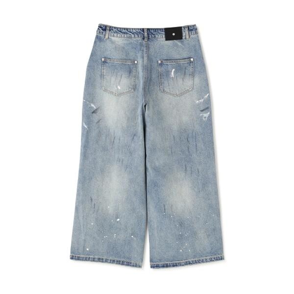 エルエイチピー（LHP）/DankeSchon／ダンケシェーン／12oz BAGGY JEANS／PAINT_7