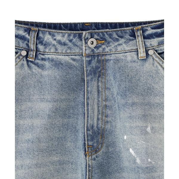 エルエイチピー（LHP）/DankeSchon／ダンケシェーン／12oz BAGGY JEANS／PAINT_8