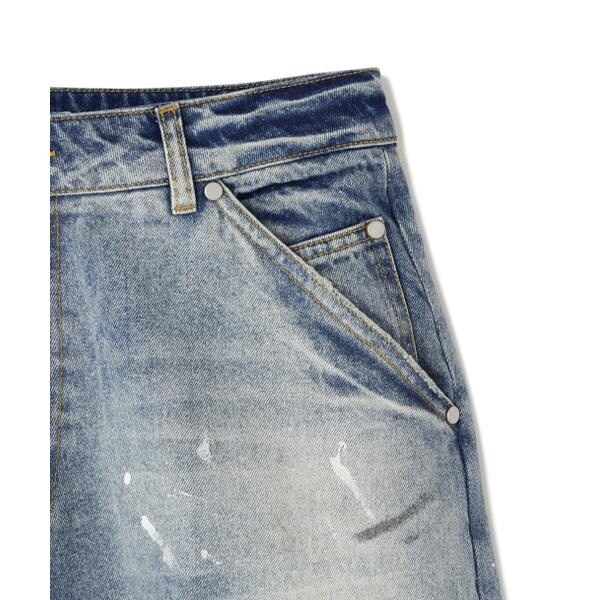 エルエイチピー（LHP）/DankeSchon／ダンケシェーン／12oz BAGGY JEANS／PAINT_9