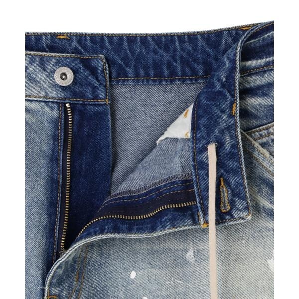 エルエイチピー（LHP）/DankeSchon／ダンケシェーン／12oz BAGGY JEANS／PAINT_12