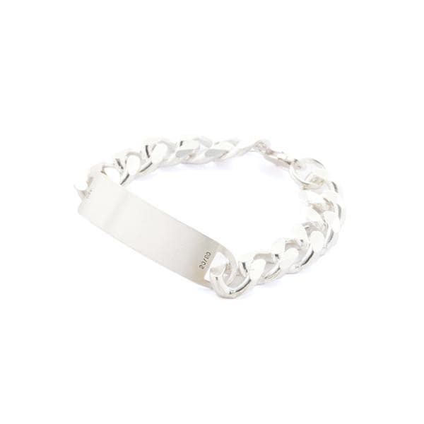 エルエイチピー（LHP）/トゥエンティーエイティー／STERLING SILVER ID BRACELET 13mm WIDT