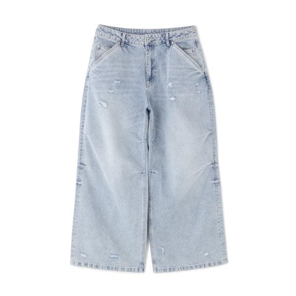 エルエイチピー（LHP）/DankeSchon／ダンケシェーン／12oz BAGGY JEANS／ICE