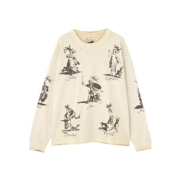 【NEW】エルエイチピー（LHP）/DankeSchon／ダンケシェーン／SPRAYBURN L／S TEE SEVEN 16,280円
