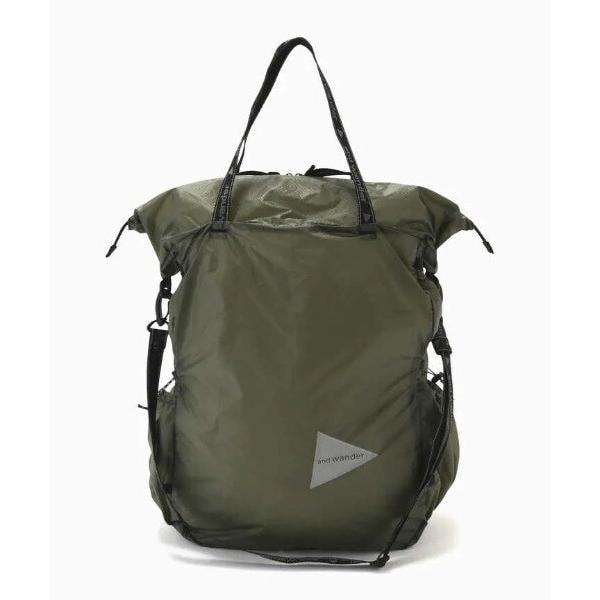 ビーバー/and wander／アンドワンダー　sil tote bag　シルトートバッグ_1