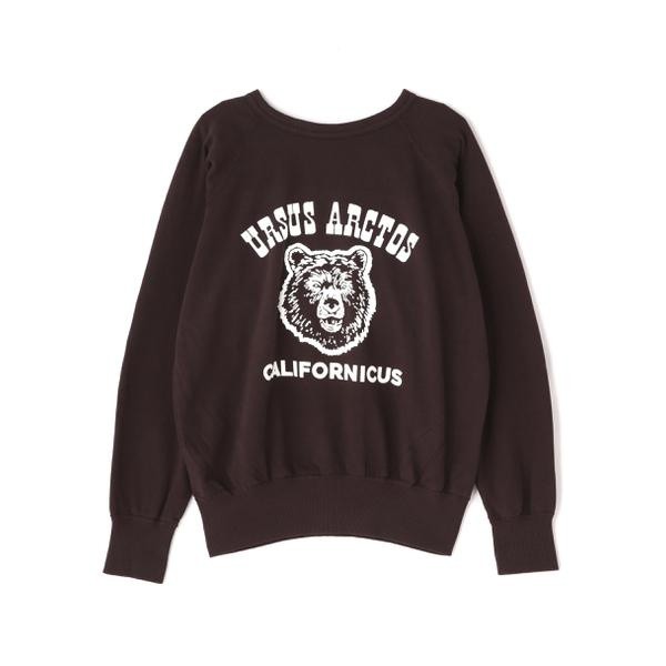 NEW】ビーバー（BEAVER）/MIXTA／ミクスタ 'URSUS ARCTOS' CREW NECK