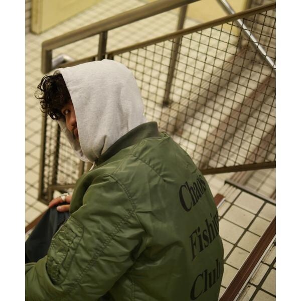 ビーバー（BEAVER）/Chaos Fishing Club×AVIREX×BEAVER 別注MA−1 COMMERCIAL_3